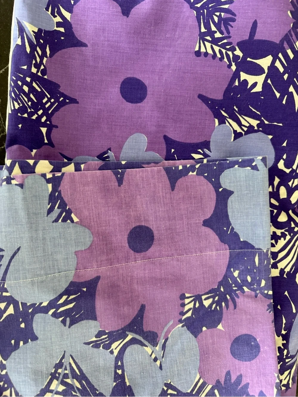 (2) Vintage Full Flat Sheets
